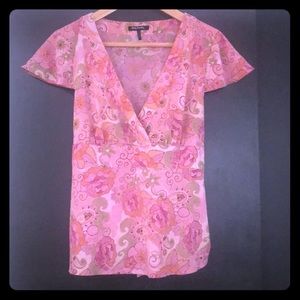 daisy fuentes wrap blouse